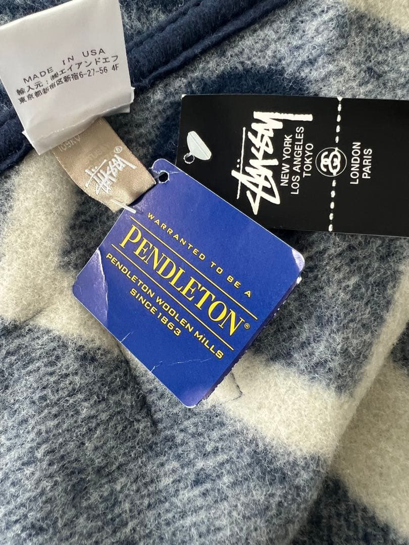 Stussy × Pendleton ブランケット ペンドルトン 原宿限定 - メルカリ