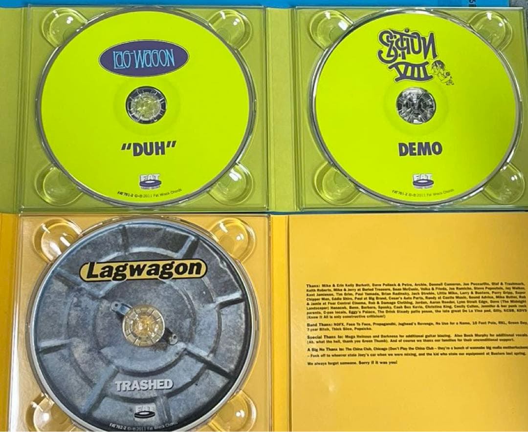 限定2000BOXセット！！Lagwagon 6CD +1DVD!!