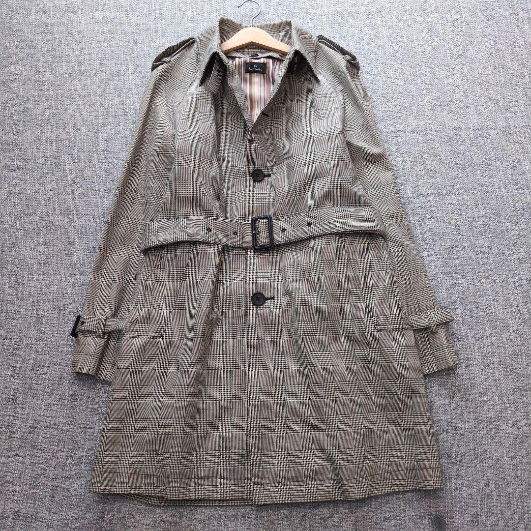 ポールスミス ウールライナー取外し可 シングルトレンチコート 着用感