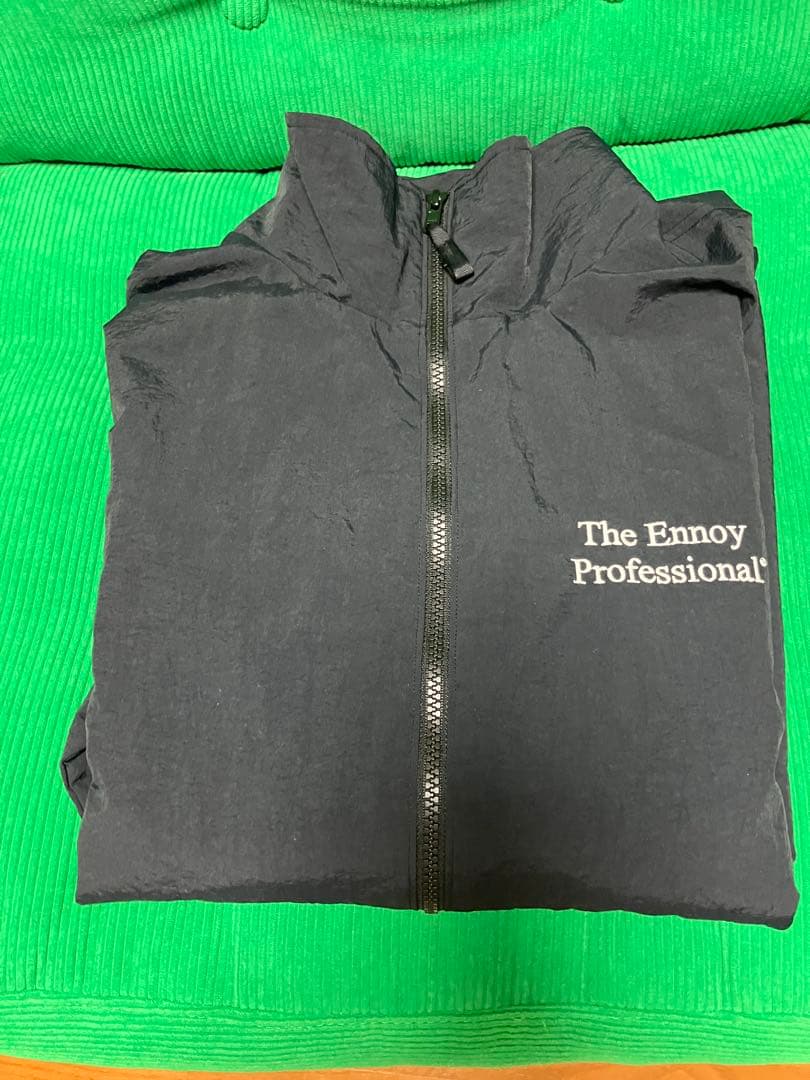 激アツ！The Ennoy Professional ブラックナイロンジャケット - メルカリ