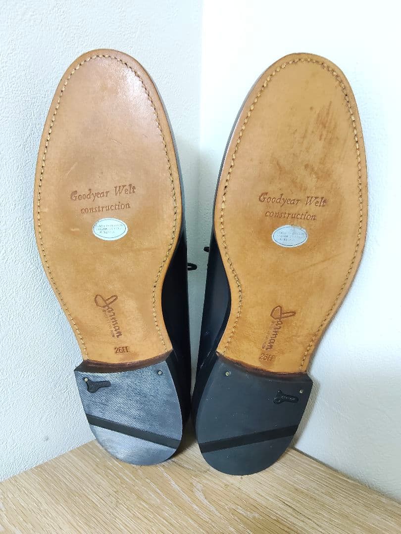 新品未使用　JarmanRegency グッドイヤーレザーシューズ　26.5cm