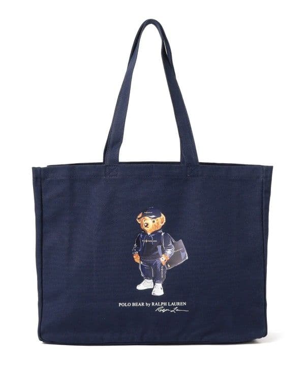 BEAMS別注 POLO RALPH LAUREN Tote Bag ネイビー - メルカリ