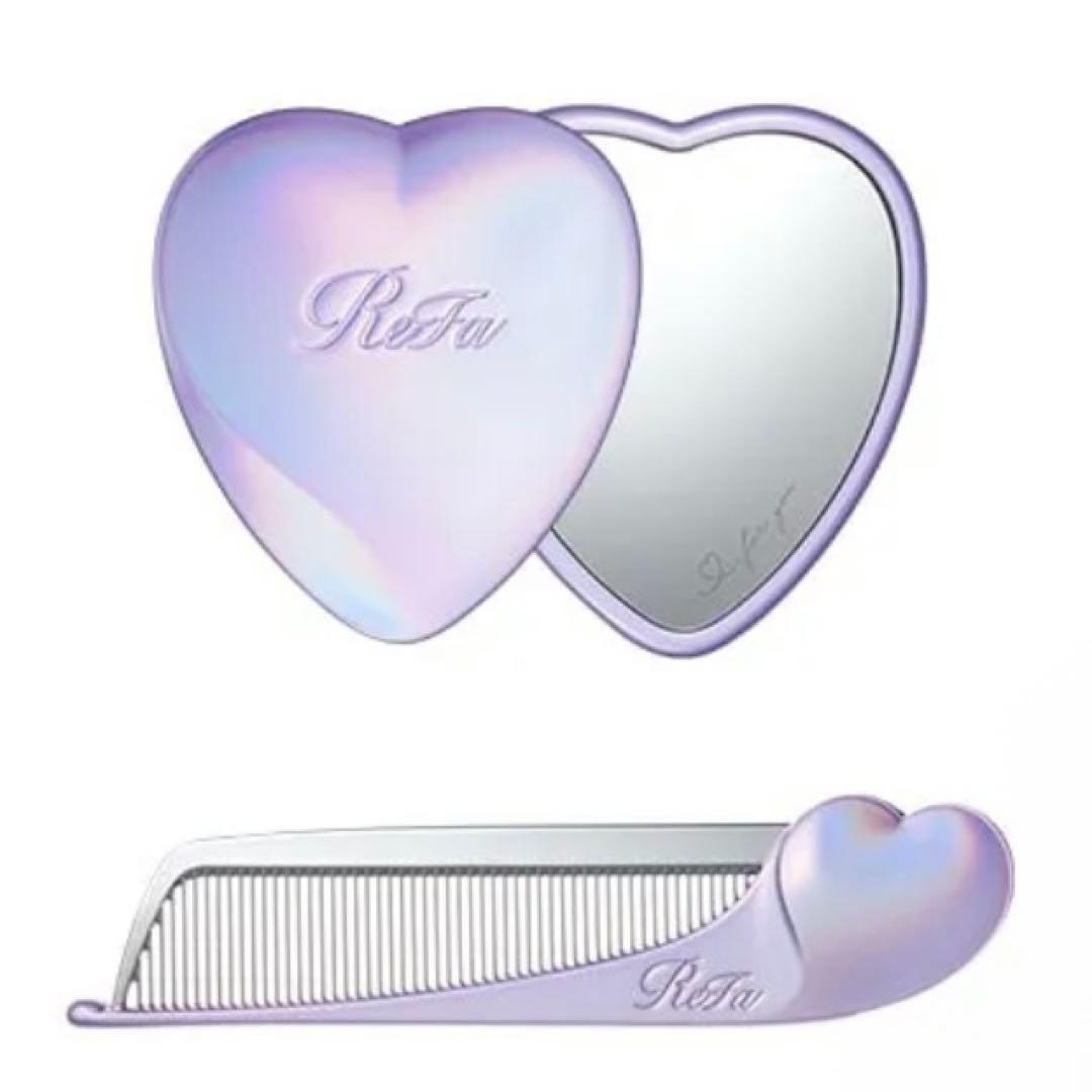 新品未開封】 リファ ハートコームアイラ ハートミラー シルキー