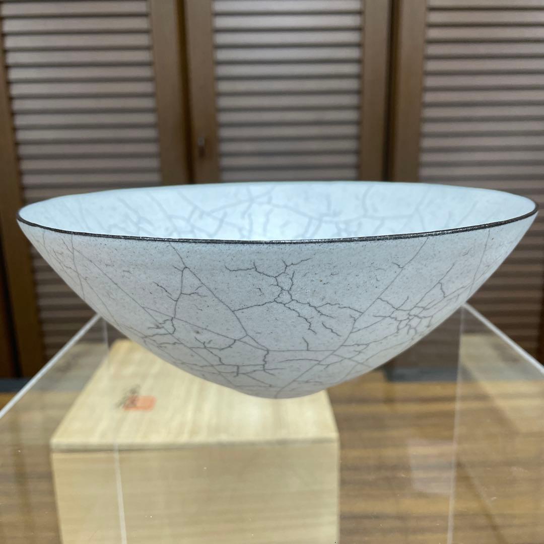 【ピノキオ】陶芸家 今泉毅 作 / 白瓷鉢 （はくじはち） 今泉 毅 陶展 ー青瓷と天目ー | 柿傳ギャラリー