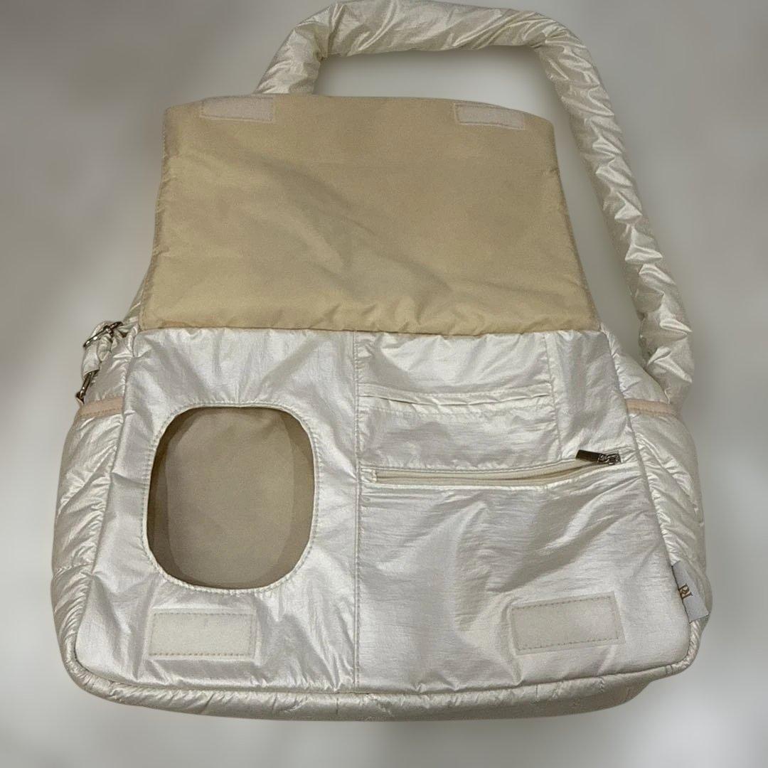 RICH RAISE リッチレイズ マザーズバッグ ホワイト - メルカリ