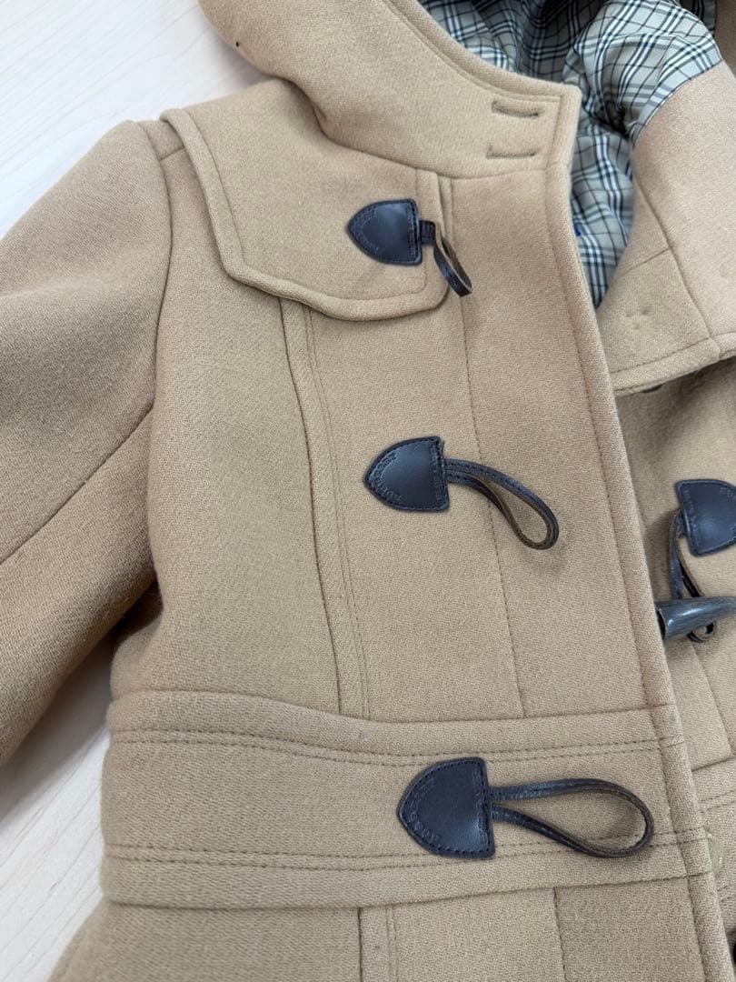 Burberry ダッフルコート ベージュ 36 - メルカリ