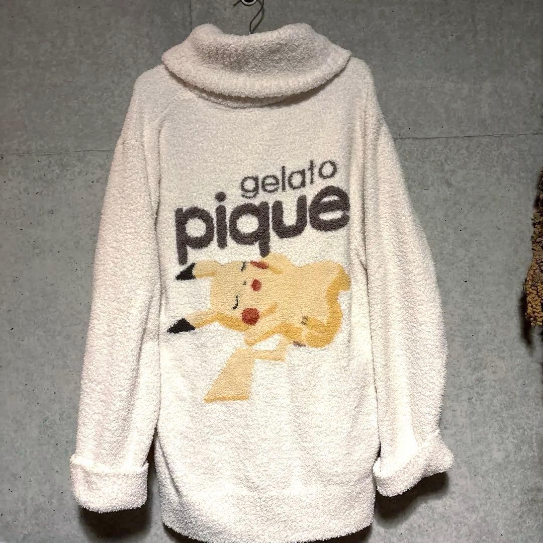 ジェラピケポケモンスリープベビモコジャガードショールカーディガン