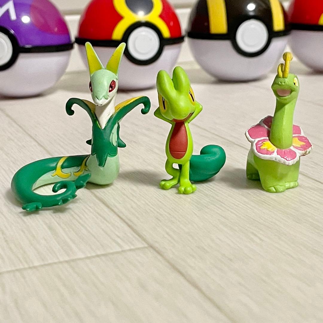 草タイプ ポケモン ミニフィギュア モンコレ ポケモンゲット