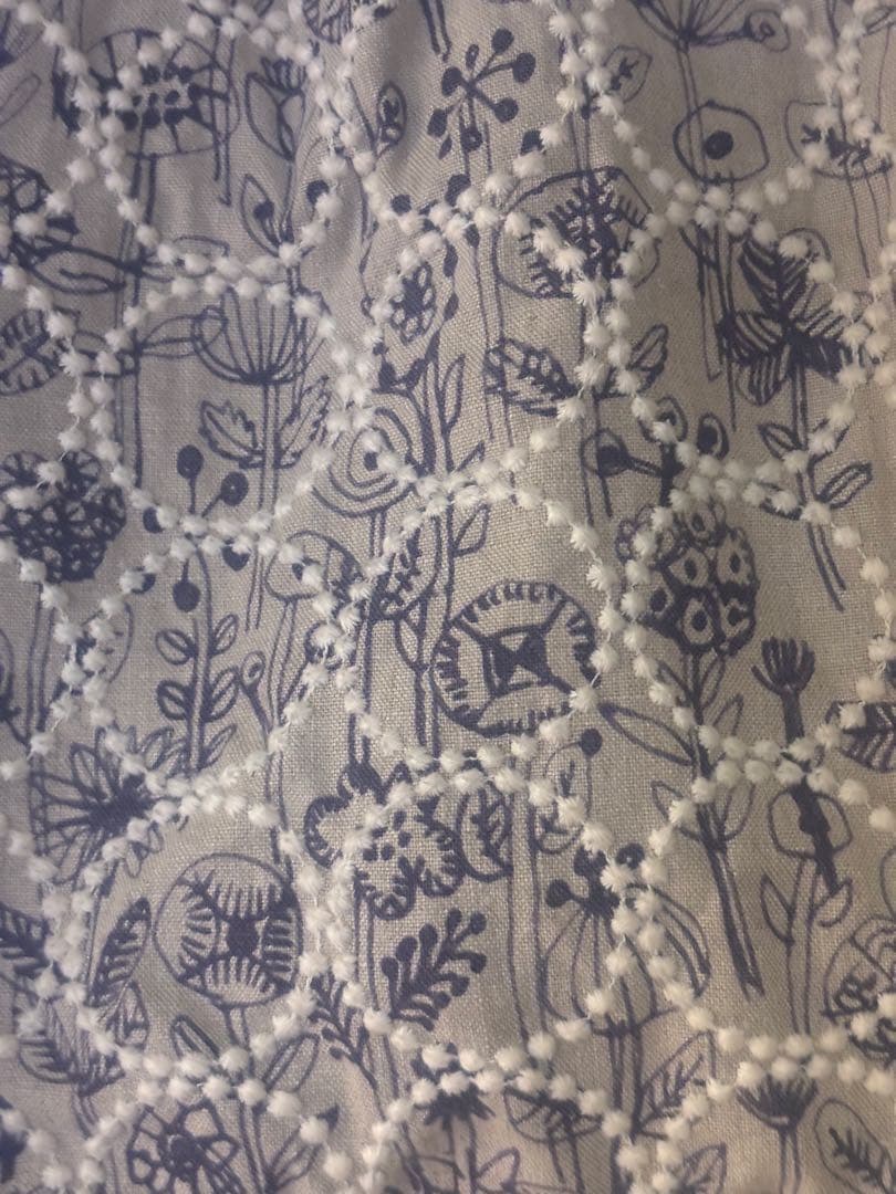 ミナペルホネン スキップバッグ大 タンバリン✖️レターオブフラワー