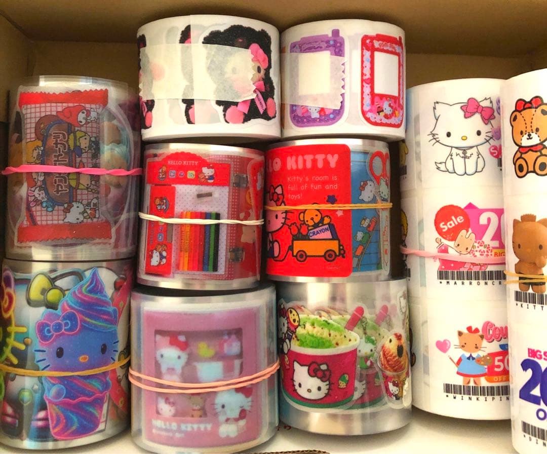 アメステ リオOnly セット 【中古】ロールシール まとめ売り ＋10