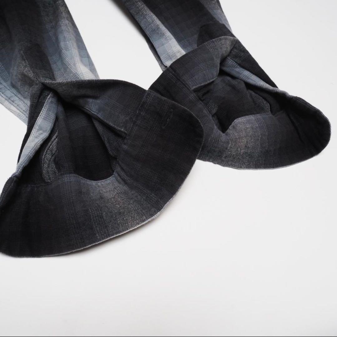 0*e様 美品 PENDLETON 23AW オンブレ オープンカラーボードシャ - メルカリ