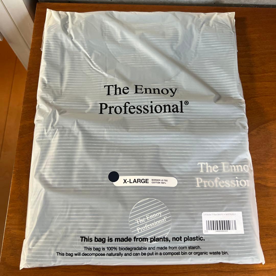 ENNOY L/S Border T-Shirts ロンT ネイビー×ホワイト 2026年最新】ennoy ボーダーtシャツの人気アイテム - メルカリ