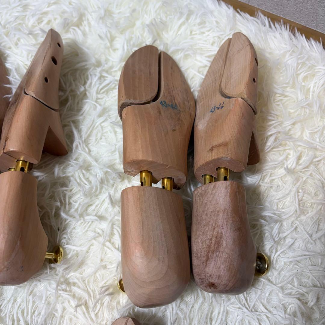 シューキーパー 木製 シューツリー 27.0〜28.0cm 5足セット①