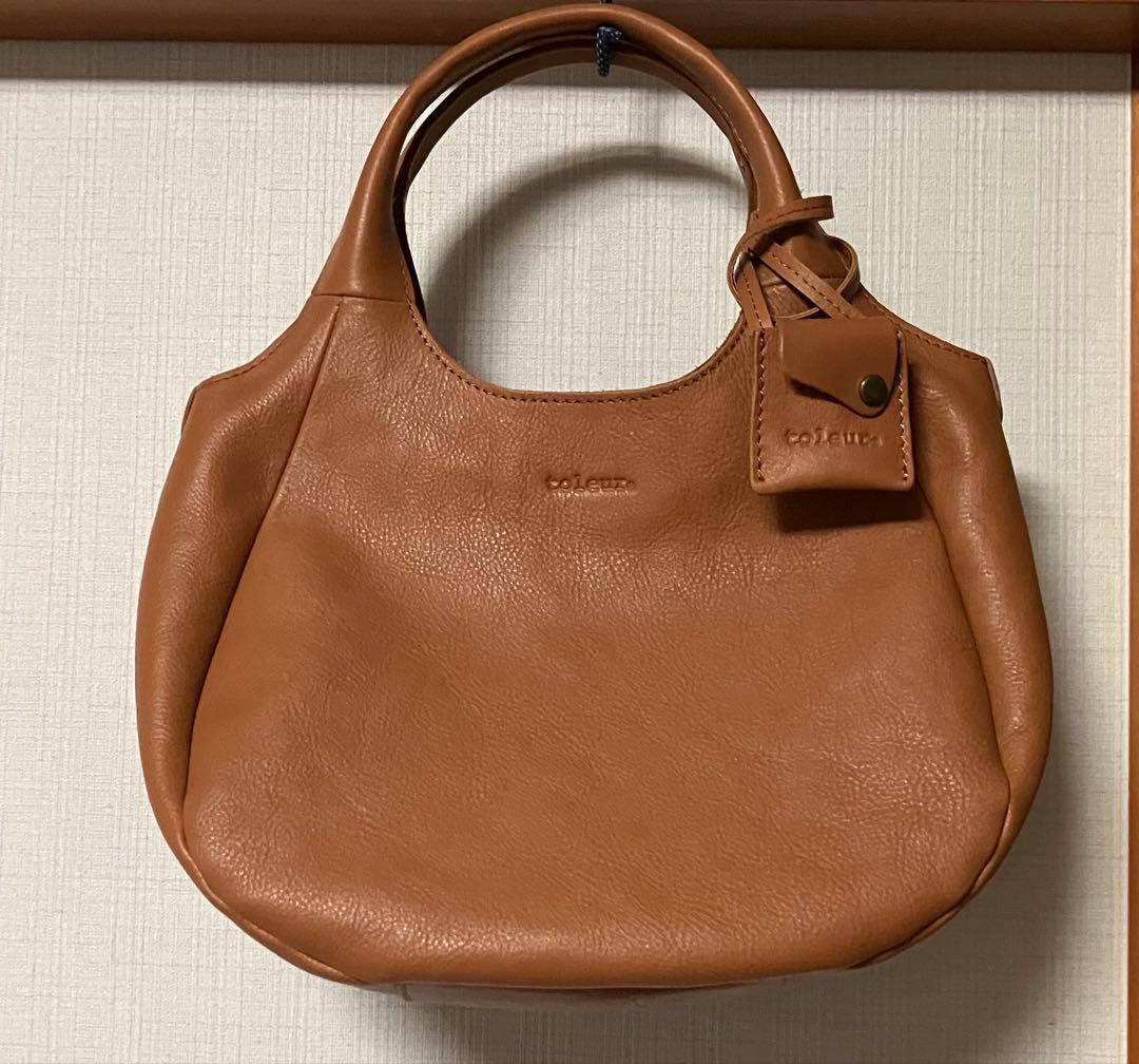 toleur　カウレザードロップトート toleur（トーラ） トートバッグ 「toleur」カウレザードロップトート