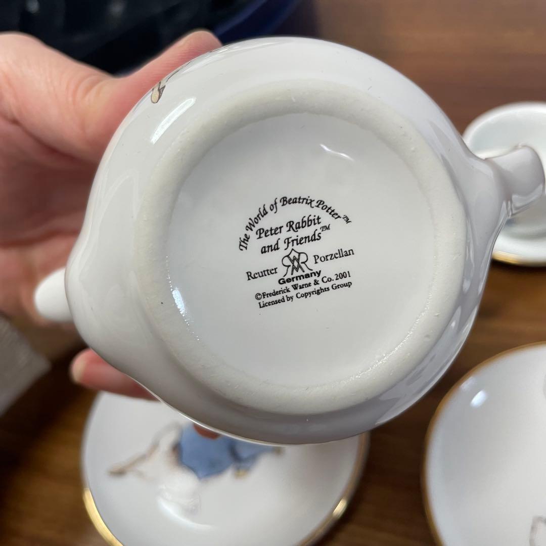 ロイターポーセリン ピーターラビット100周年 ピクニックセット - メルカリ