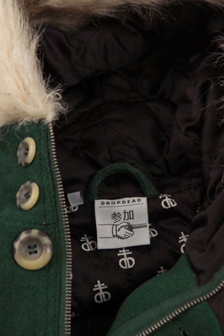 DROP DEAD CLOTHING Snow Parka Green M - メルカリ