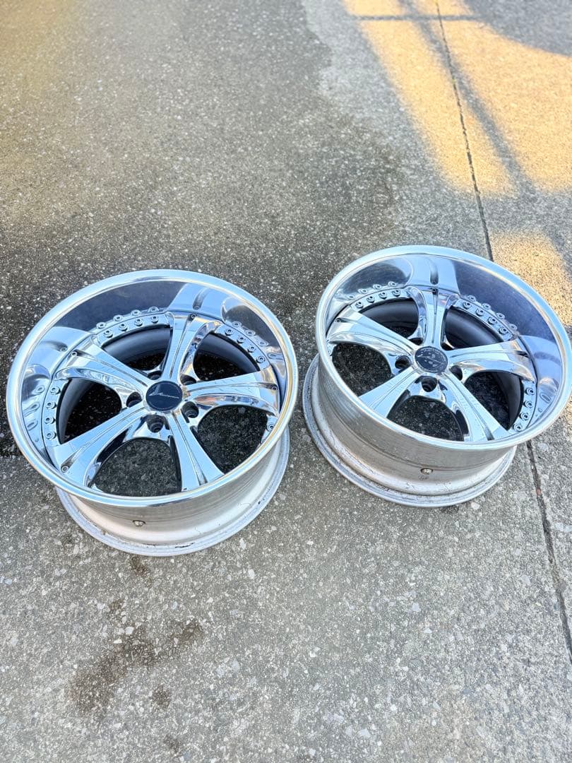 ヴィエナ クラージェ ビエナ クラージュ 9.5j 深リム18インチjzx100