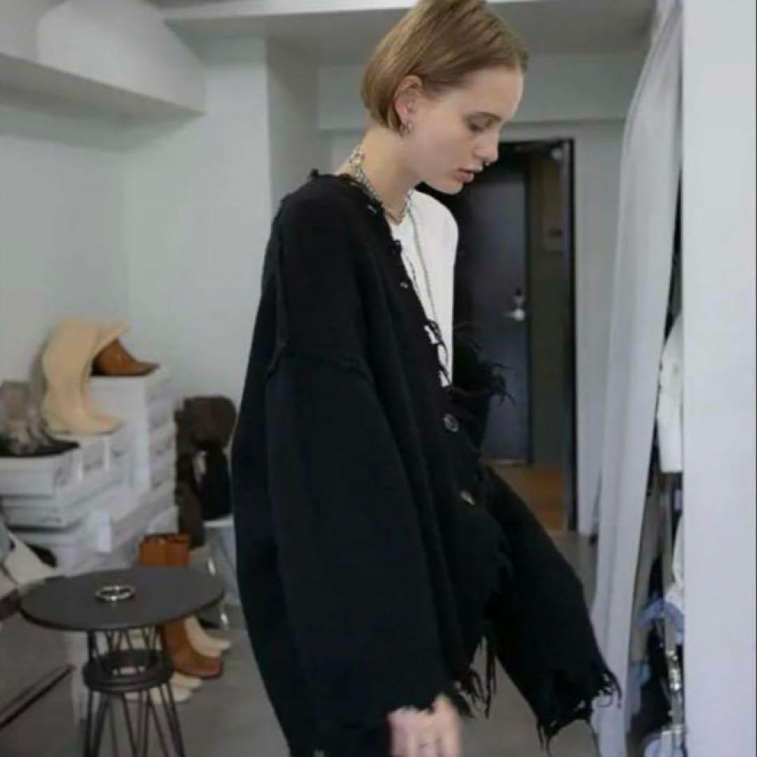 PERVERZE Crash Knit Cardigan パーバーズ - メルカリ