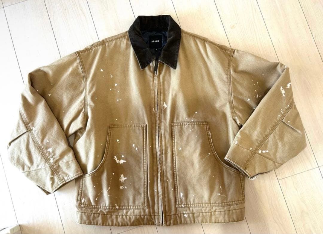 デトロイトジャケット BEAMS パディングダックブルゾン Carhartt