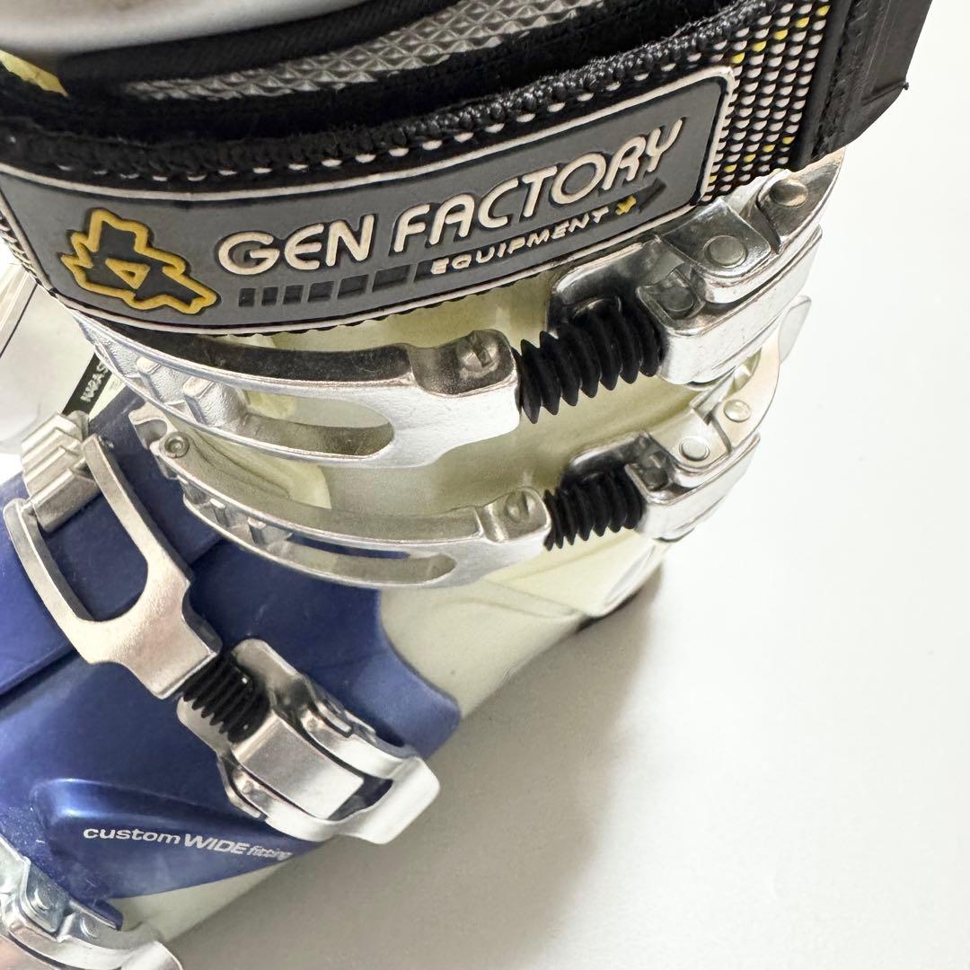 【新品未使用】GEN FACTORY CARVE6 スキーブーツ 26.5cm