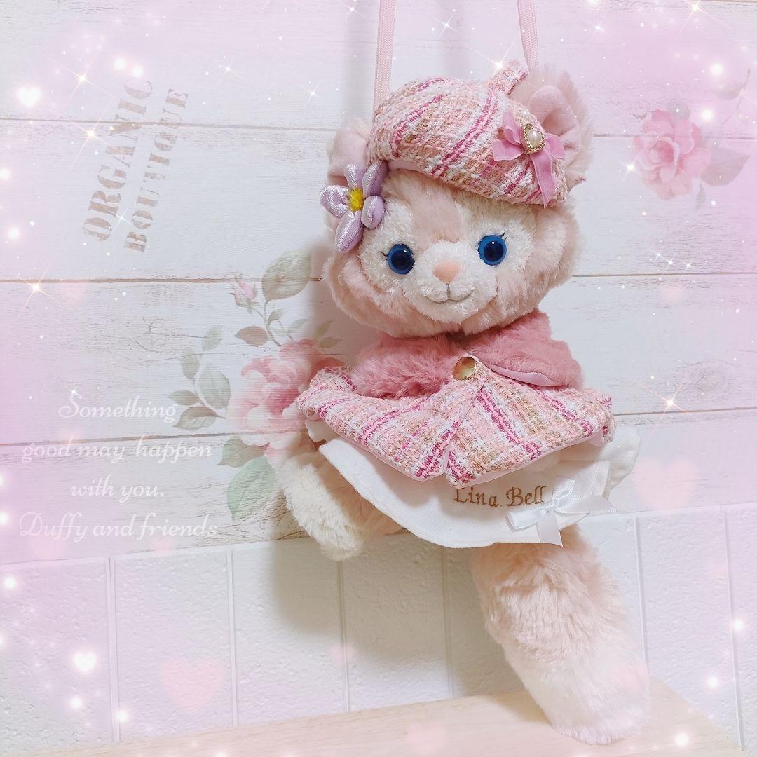 リーナベル ショルダーバッグサイズ ハンドメイドコスチューム ピンク