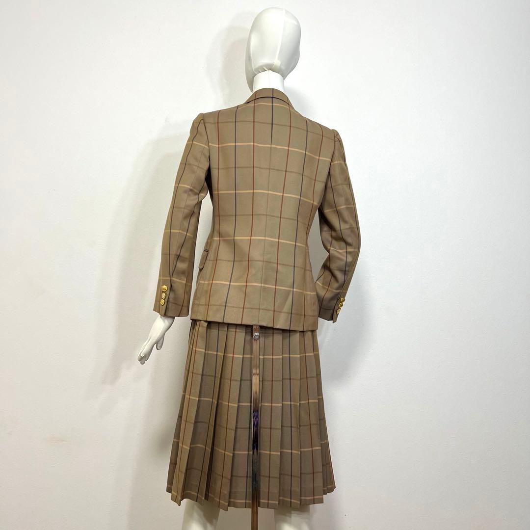 希少】バーバリー レディース ノバチェック ヴィンテージ スーツ
