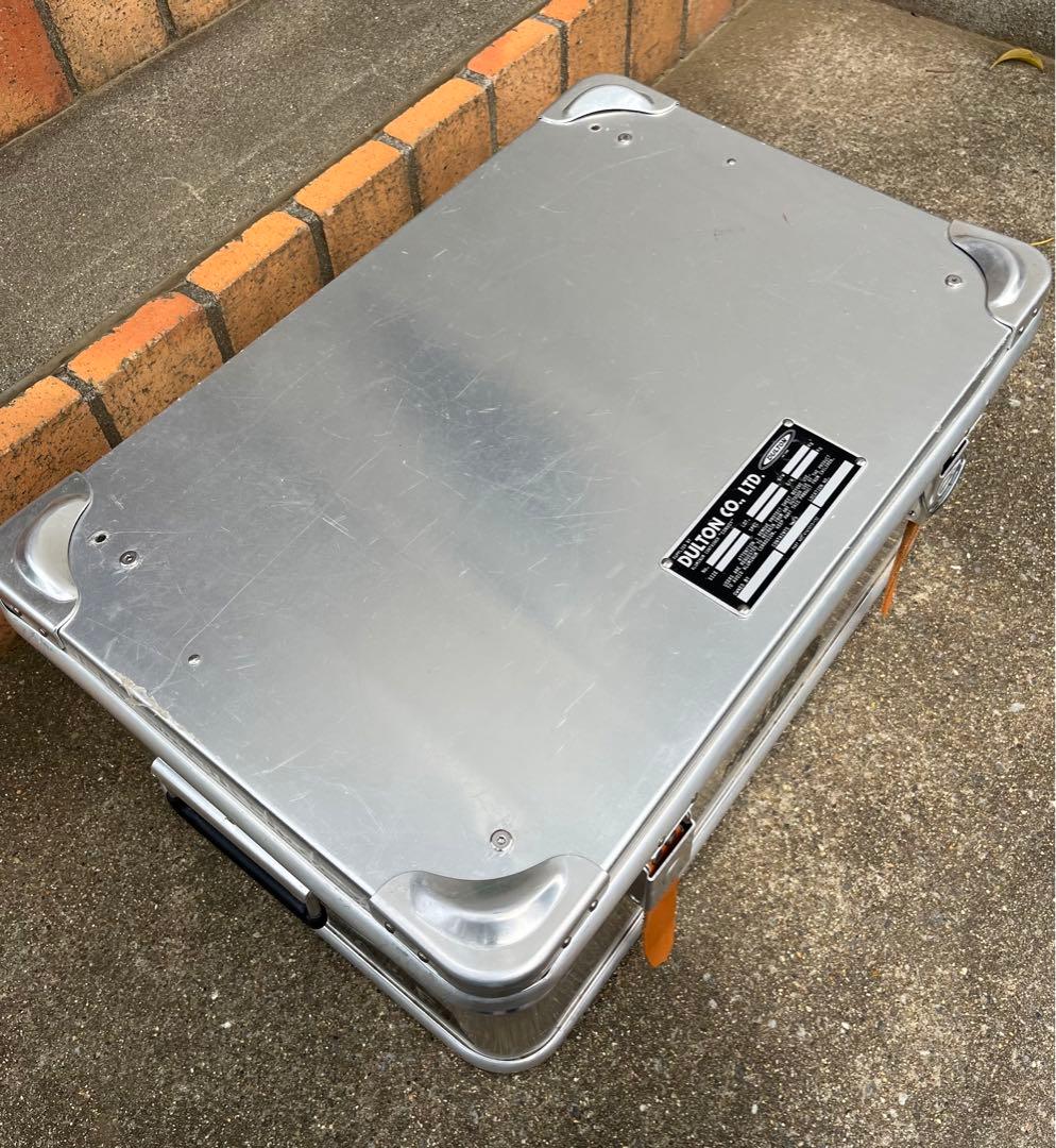 ダルトンDULTONアルミコンテナ M 旧タイプカスタム済み 天面フィルム