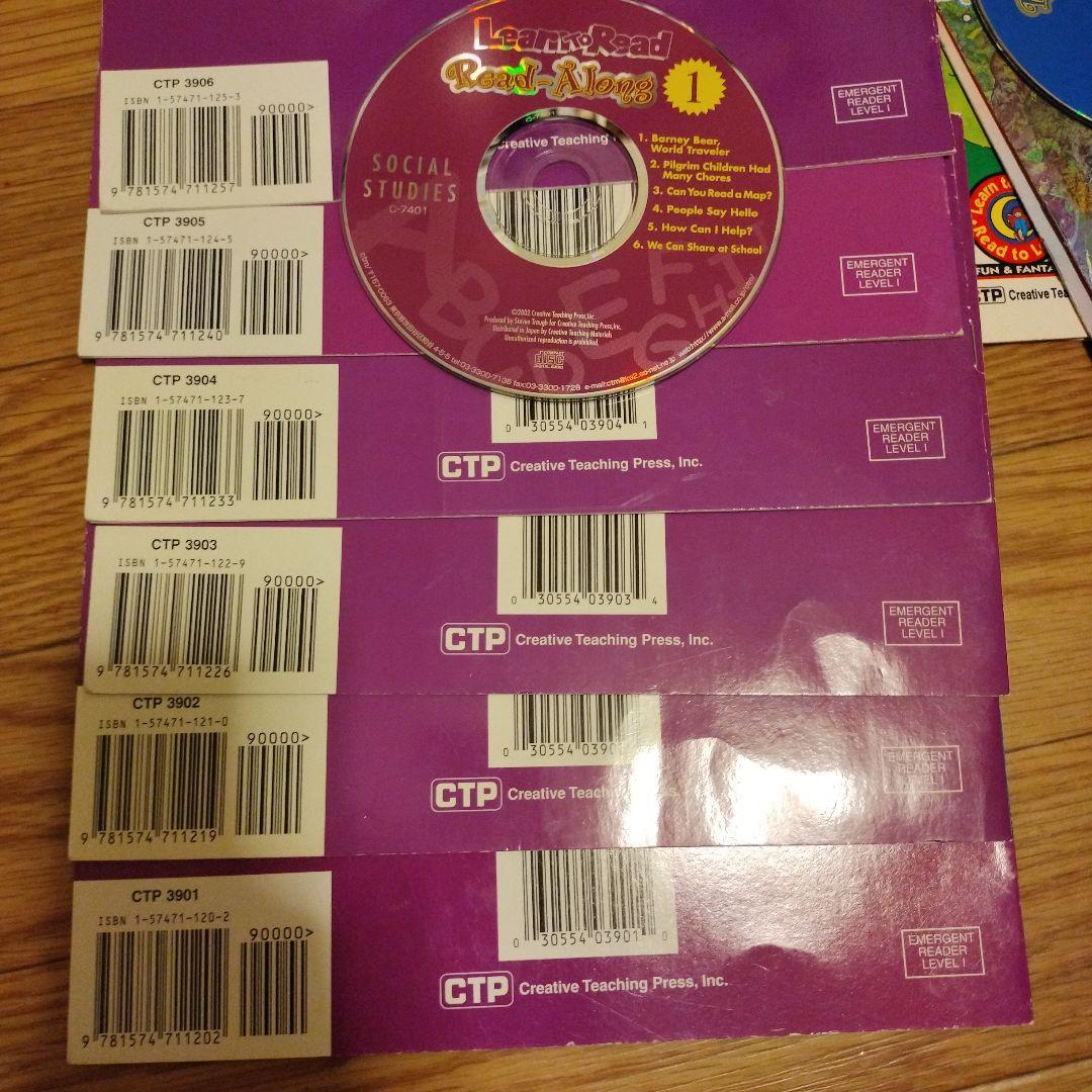 CTP creative learning book 28冊+cd3枚