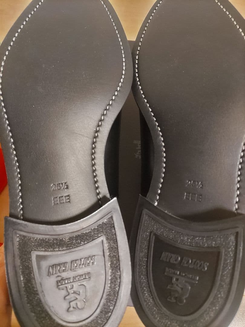 週末限定価格【新品】SCOTCH GRAIN F0350 ブラック 25.5cm