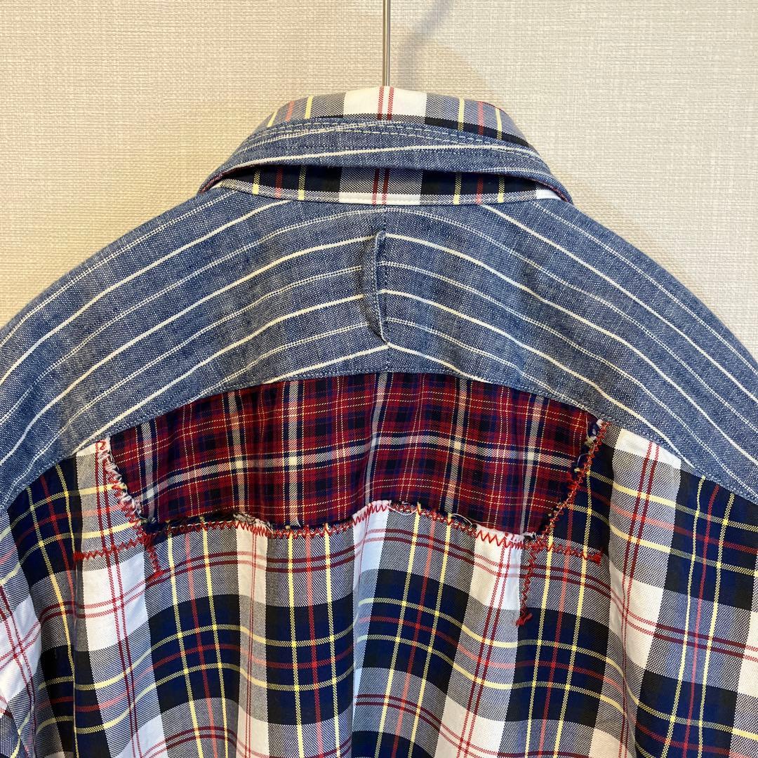 ジュンヤワタナベコムデギャルソンマン 長袖シャツ 再構築 AD2011 サイズM