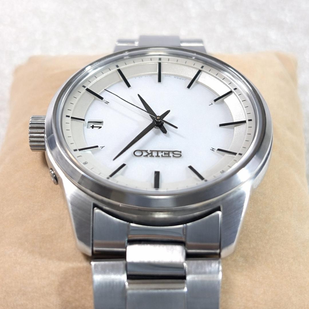 SEIKO ソーラー電波 SBTM251 7B24-0BR0ホワイト 超美品 - メルカリ