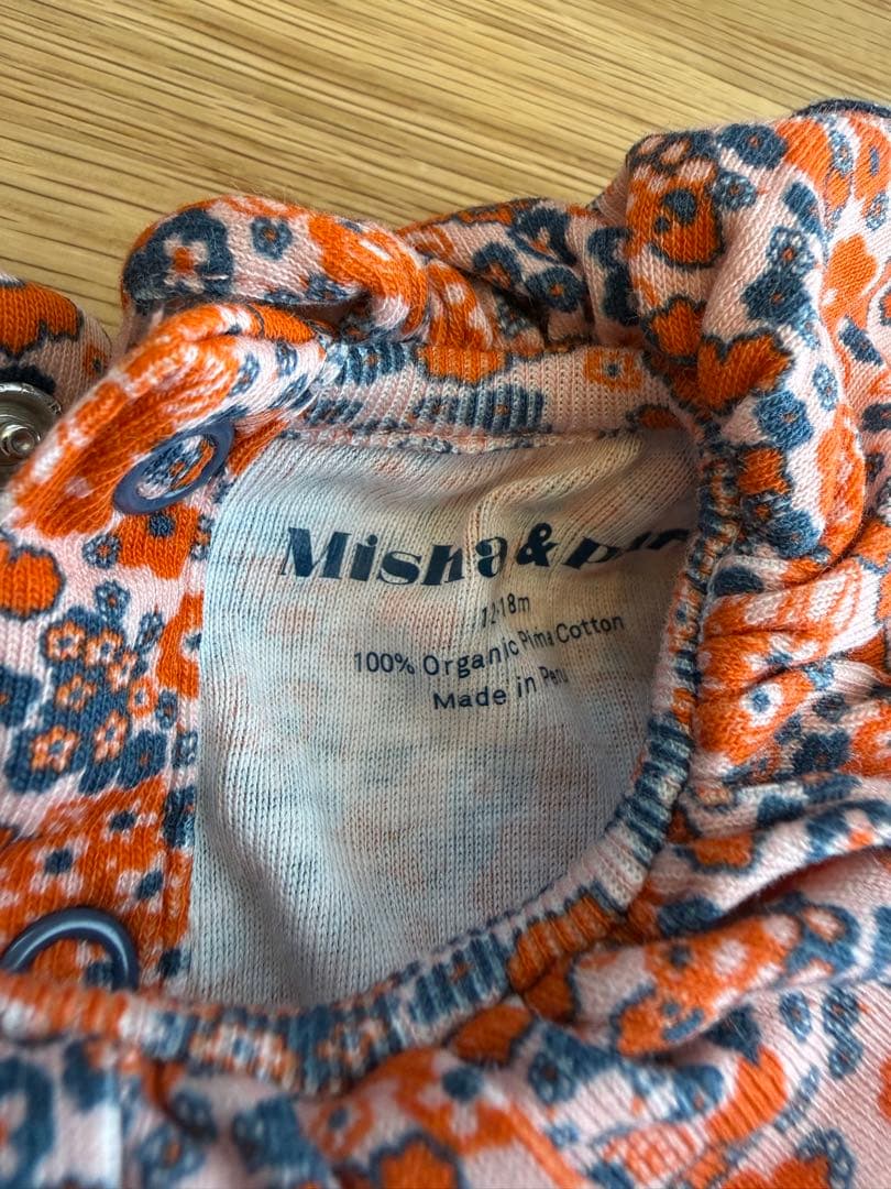 Misha & Puff 花柄ロンパース 12-18m - メルカリ