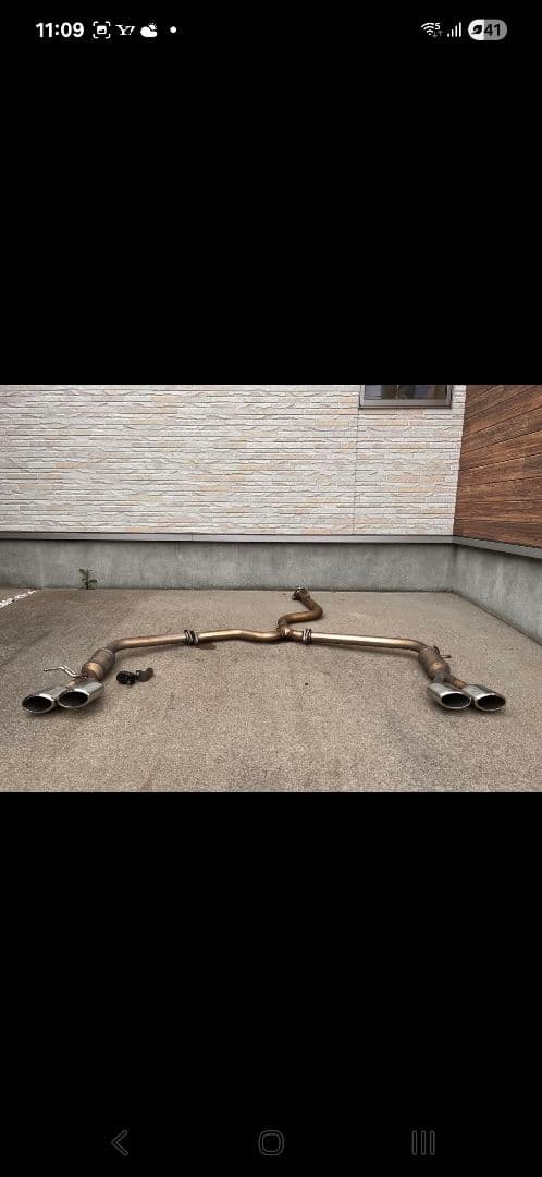 Aさん専用 アルファード30後期 2.5L HKSリーガマックスマフラー