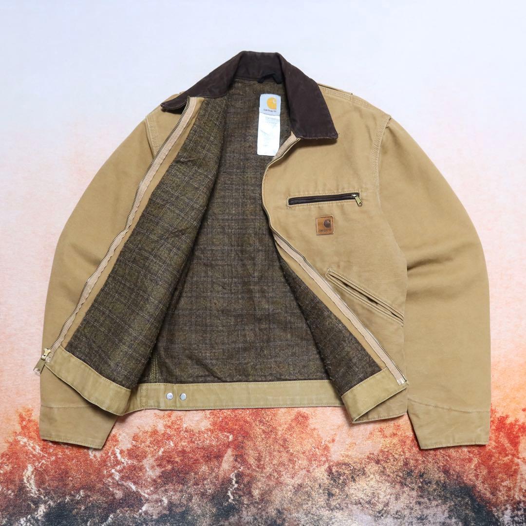 J97 CML Carhartt デトロイトジャケット Camel S - メルカリ