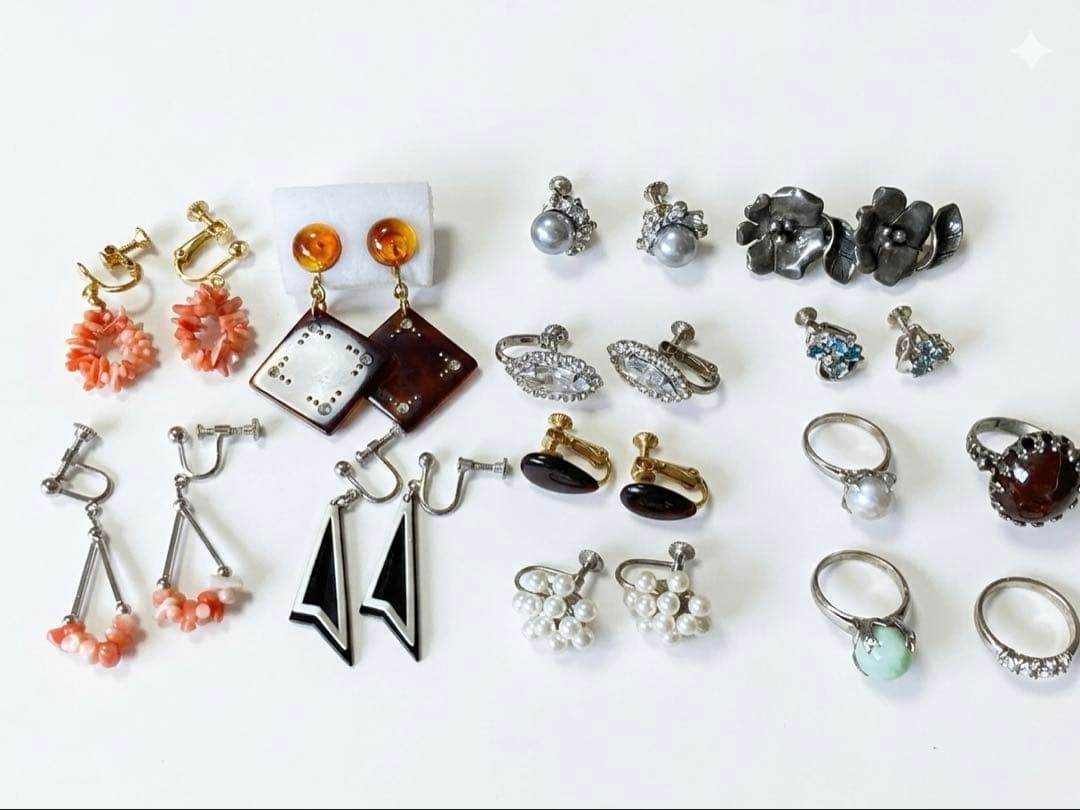 レトロ ビンテージ アクセサリー まとめ売り - メルカリ