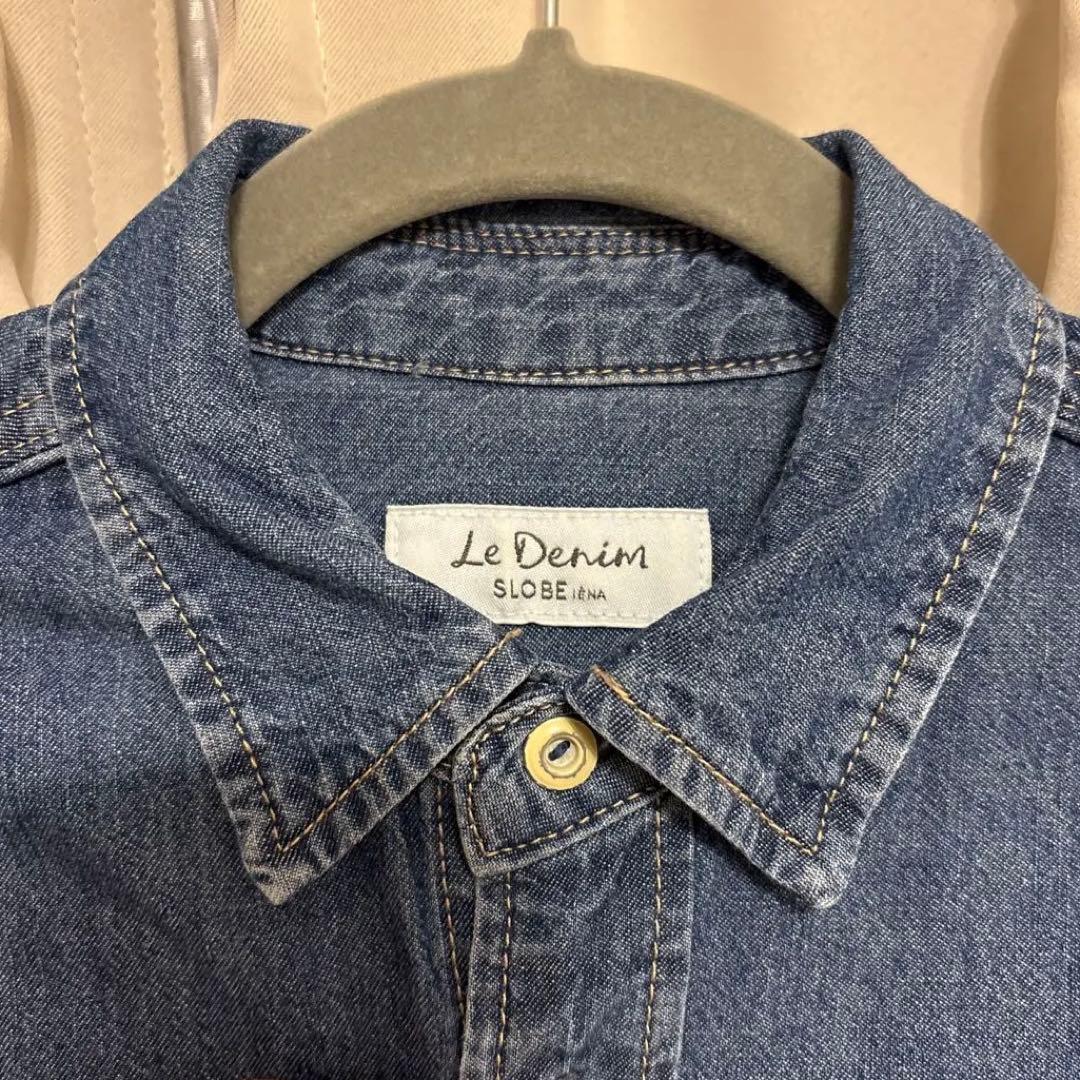 スローブイエナ slobe iena LE DENIM BDUデニムシャツ - メルカリ
