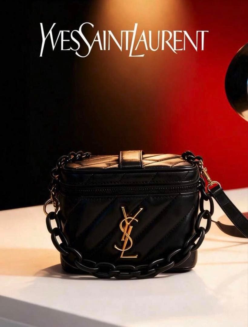 イヴサンローラン YSL ノベルティ バニティバッグ メイクポーチ - メルカリ