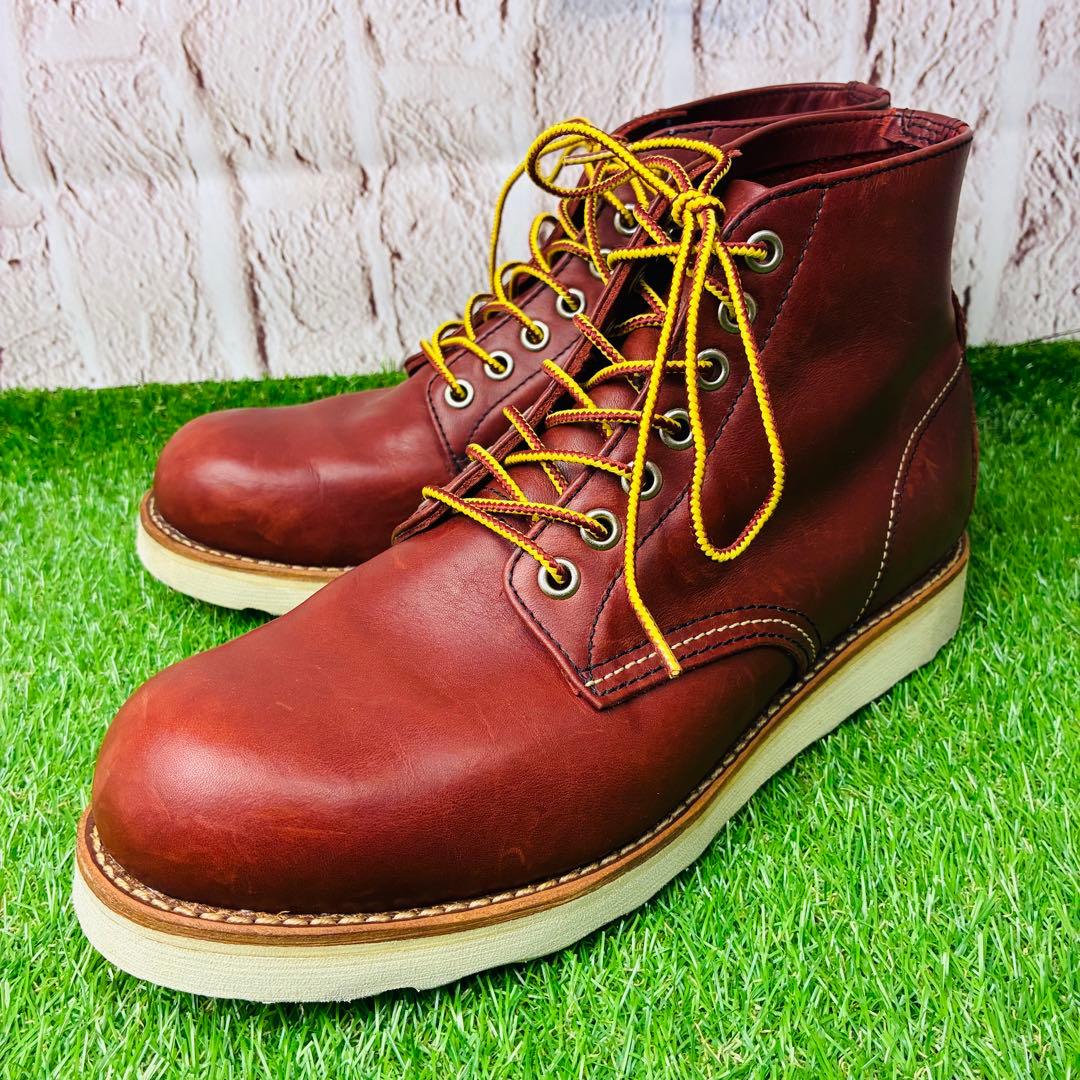 【極美品】Hawkins ワークブーツ アイリッシュセッター 本革 26.5 Hawkins ホーキンス アイリッシュセッター ブーツ GT-4805 赤茶 ワーク