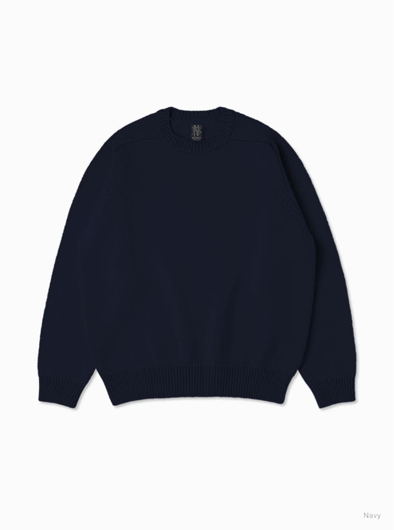 1/22迄値下24AW BATONER INNOCENT カシミヤニット 2 Essential INNOCENT CASHMERE SIGNATURE CREW NECK - BATONER｜ONLINE