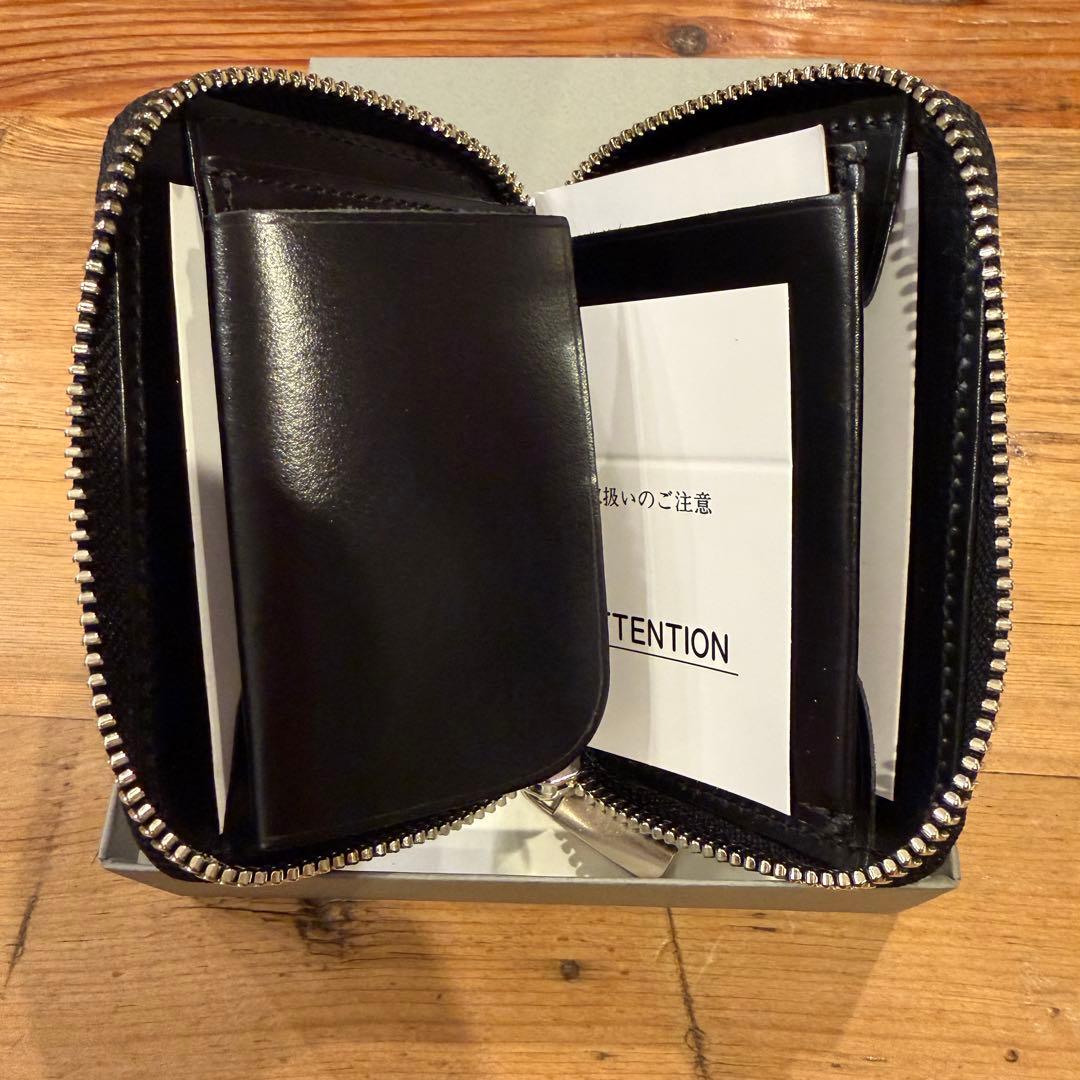 nadaya⭐︎新品mu コンパクト 財布 シルバー ヤギ革 日本製 - メルカリ