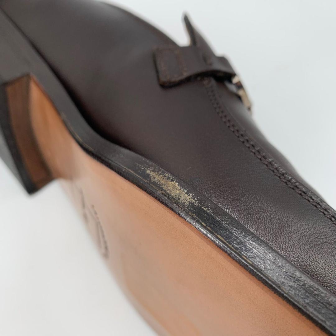 未使用級✨サルヴァトレーフェラガモ シューズ シルバー金具 26.5cm