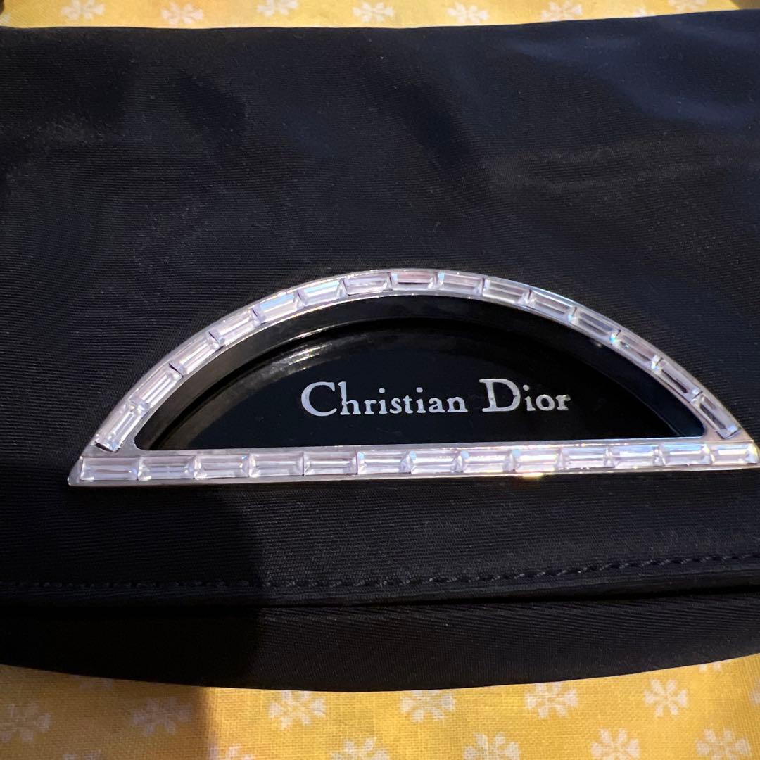 Christian Dior マリスパール ラインストーンミニバッグ - メルカリ