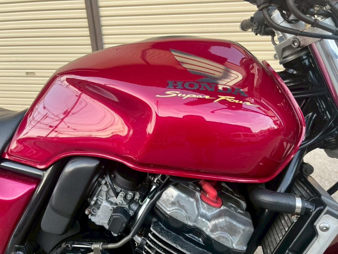 大阪堺発♪CB400SF NC31 バージョンS ワインレッド 純正 スーフォア