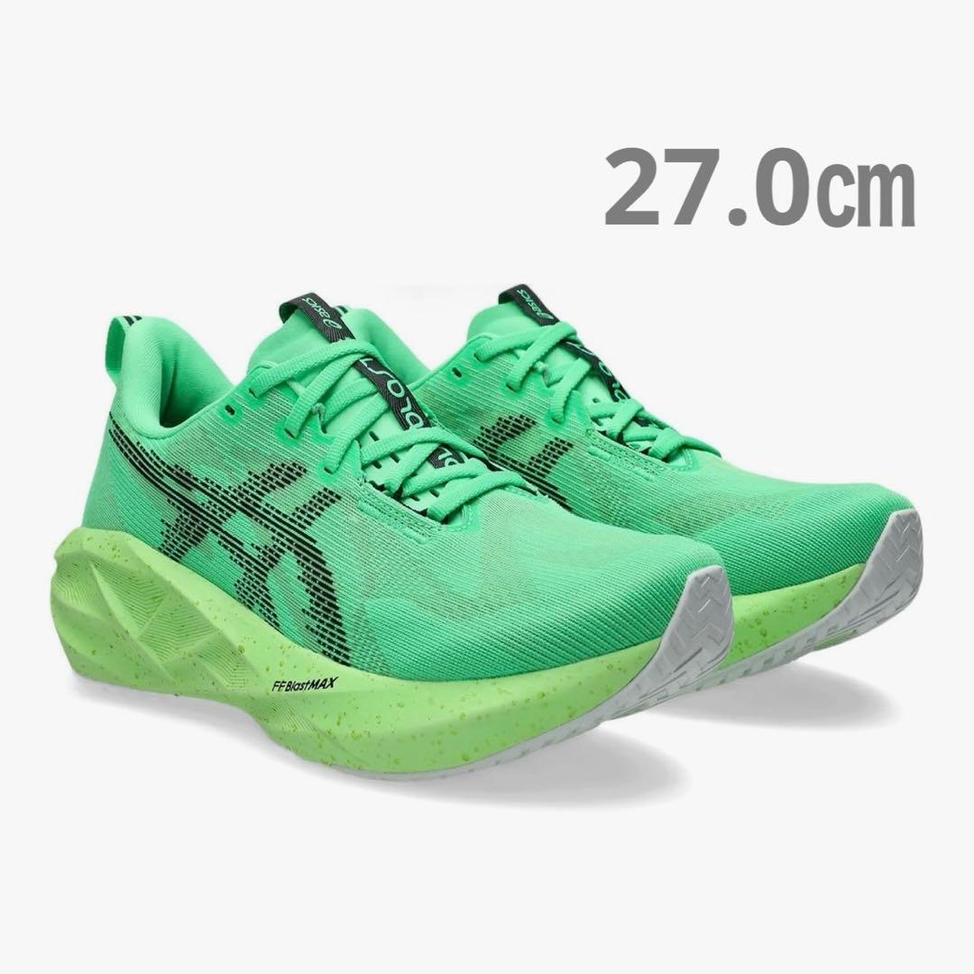 asics アシックス NOVABLAST 5 VITAL GREEN NOVABLAST 5 | Vital Green/Black | ランニング | 【ASICS公式】