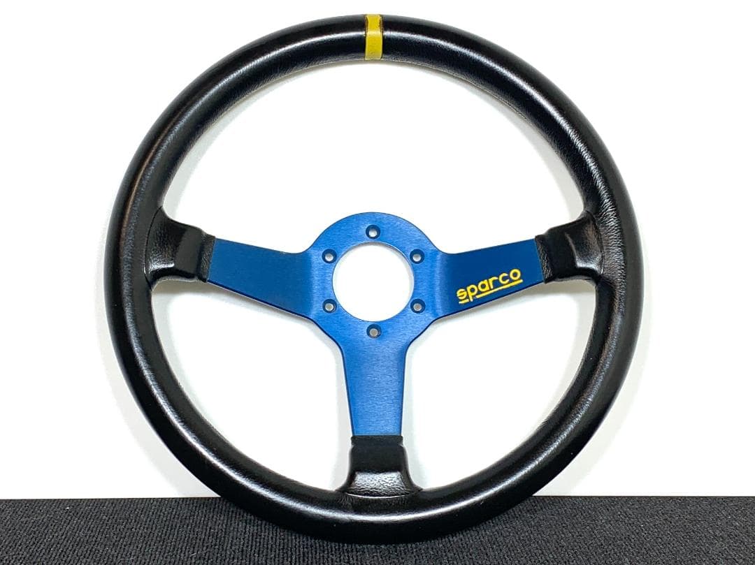 スパルコ L550 MONZA ステアリング 35Φ セミディープ 廃盤モデル スパルコ L550 MONZA ステアリング 35Φ セミディープ 廃盤モデル
