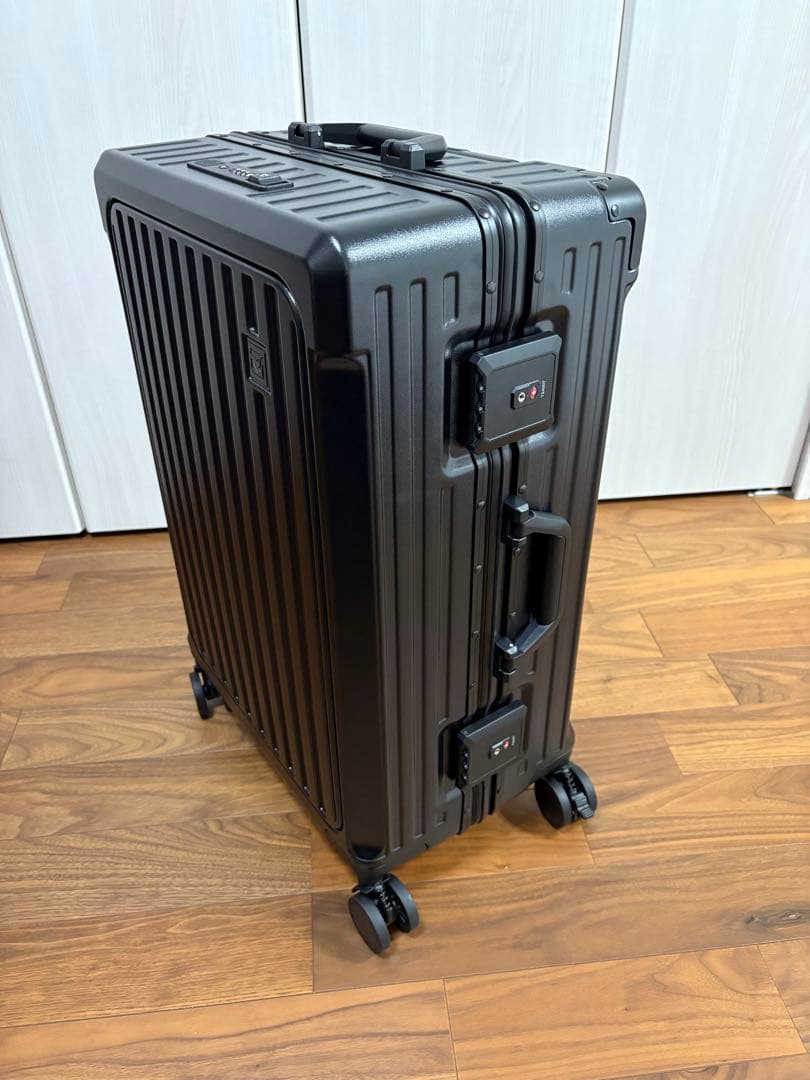 Redamancy スーツケース キャリーケース 65L ブラック Amazon | [Redamancy] スーツケース 【CA監修×日本企画】 機内持ち込み