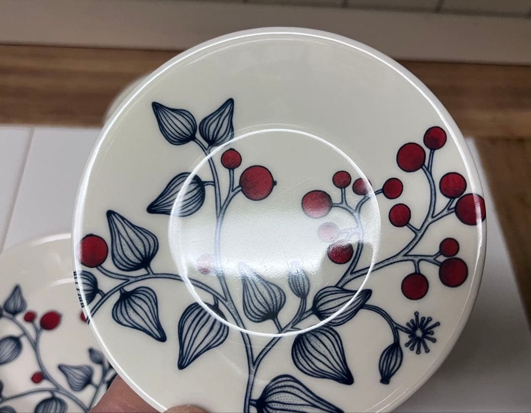 ルノ　フロストベリー　プレート　11.5cm　3枚