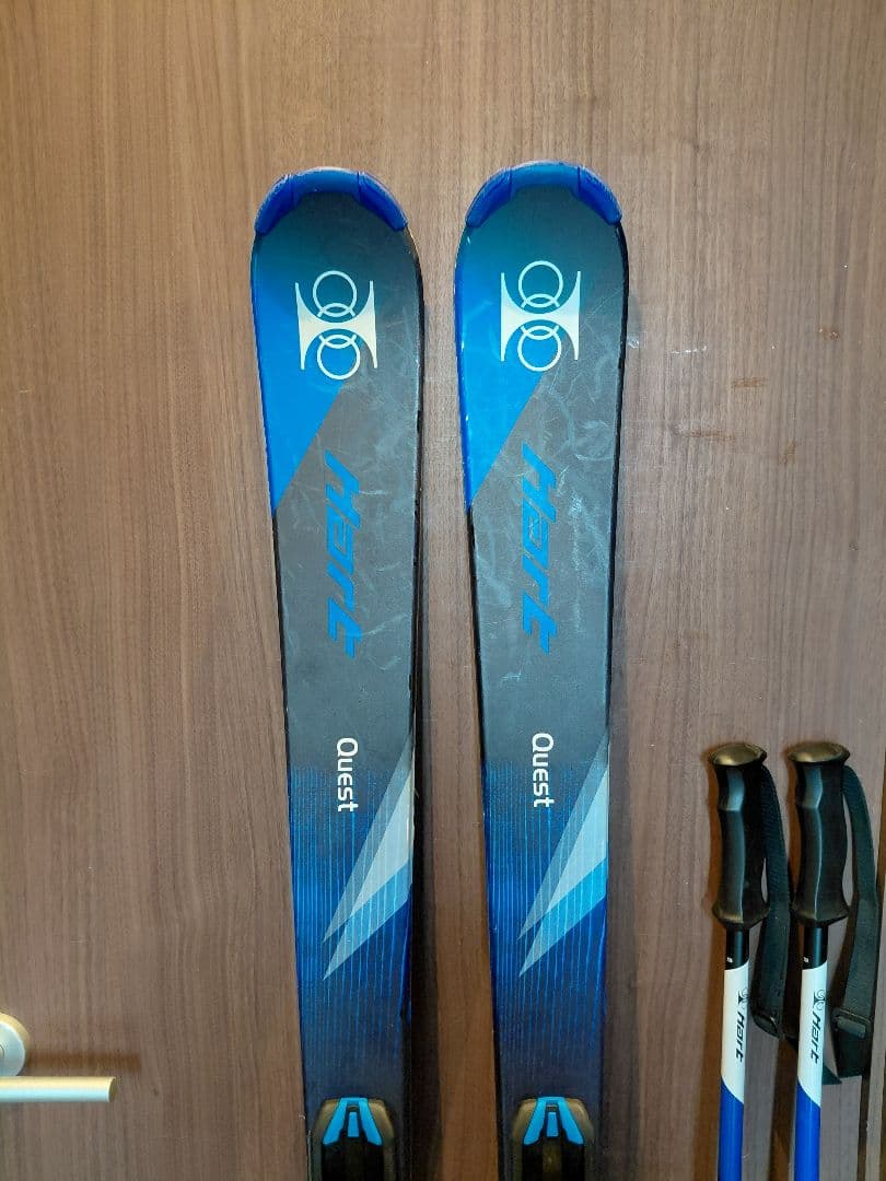 程度良好‼️HART/学生・男女兼用/スキーセット・メンテ・WAX済み✓軽量