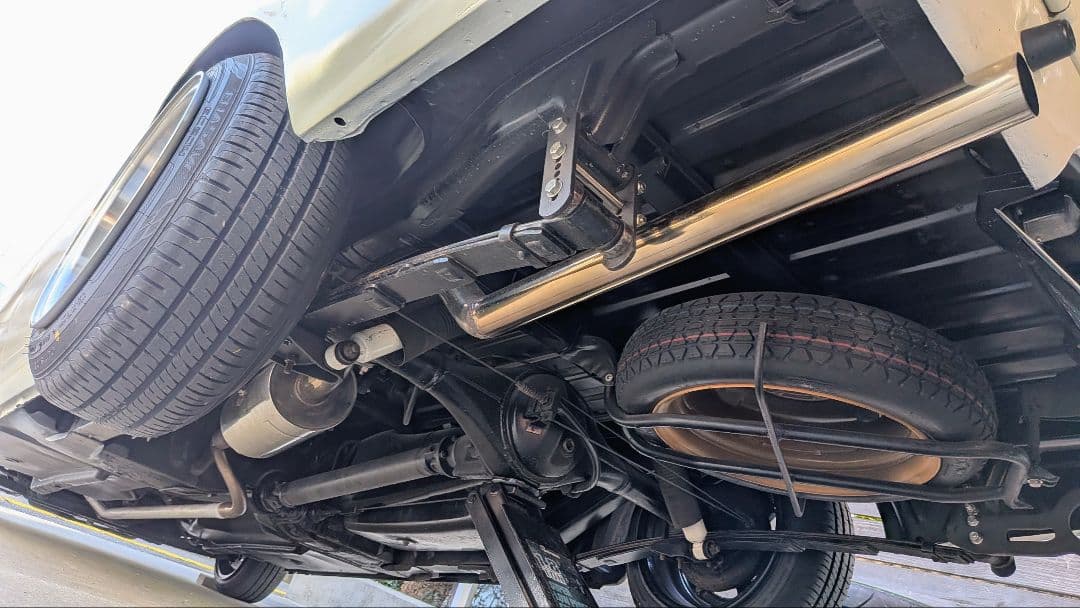 マフラー サニトラ サニートラック ロング 中期 ワンオフ デフ上 中古