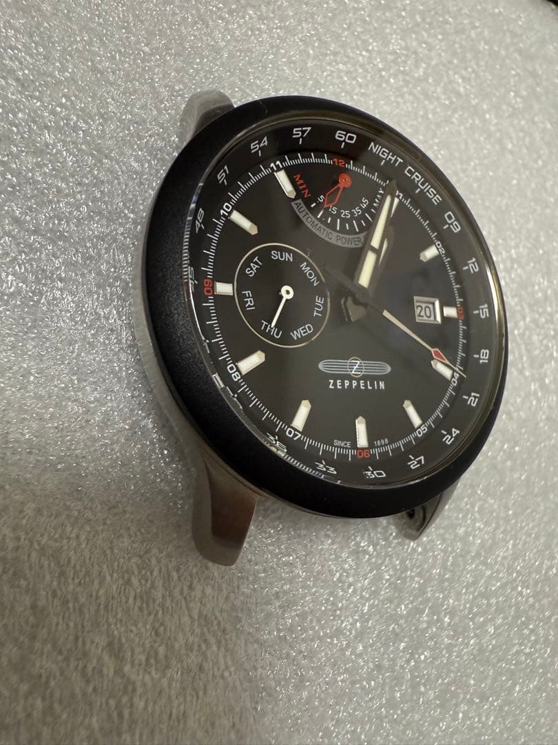 ジャンクZEPPELIN NIGHT CRUISE 自動巻き時計 GERMANY - メルカリ
